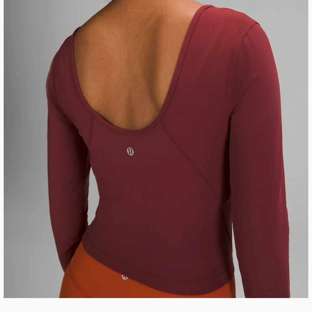 lululemon Align™ Long Sleeve Shirt in Mulled Wine